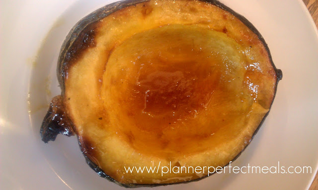 Baked Brown Butter and Maple Syrup Acorn Squash