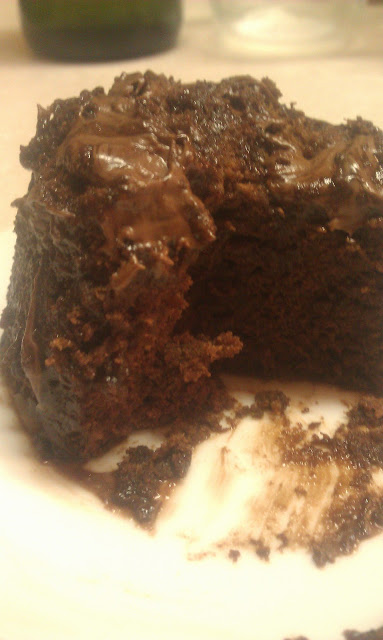 The 2-Minute Chocolate Fudge Cake
