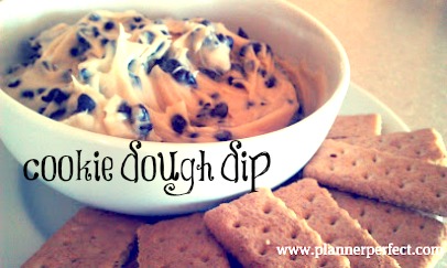 chocolate chip cookie dough dip