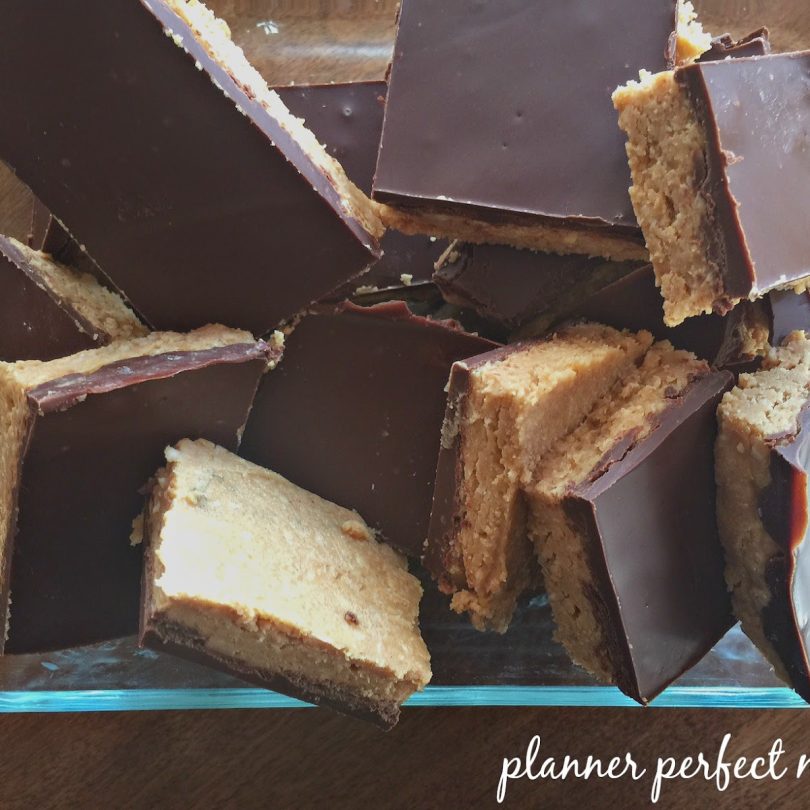 no bake peanut butter bars (low carb and gluten free)
