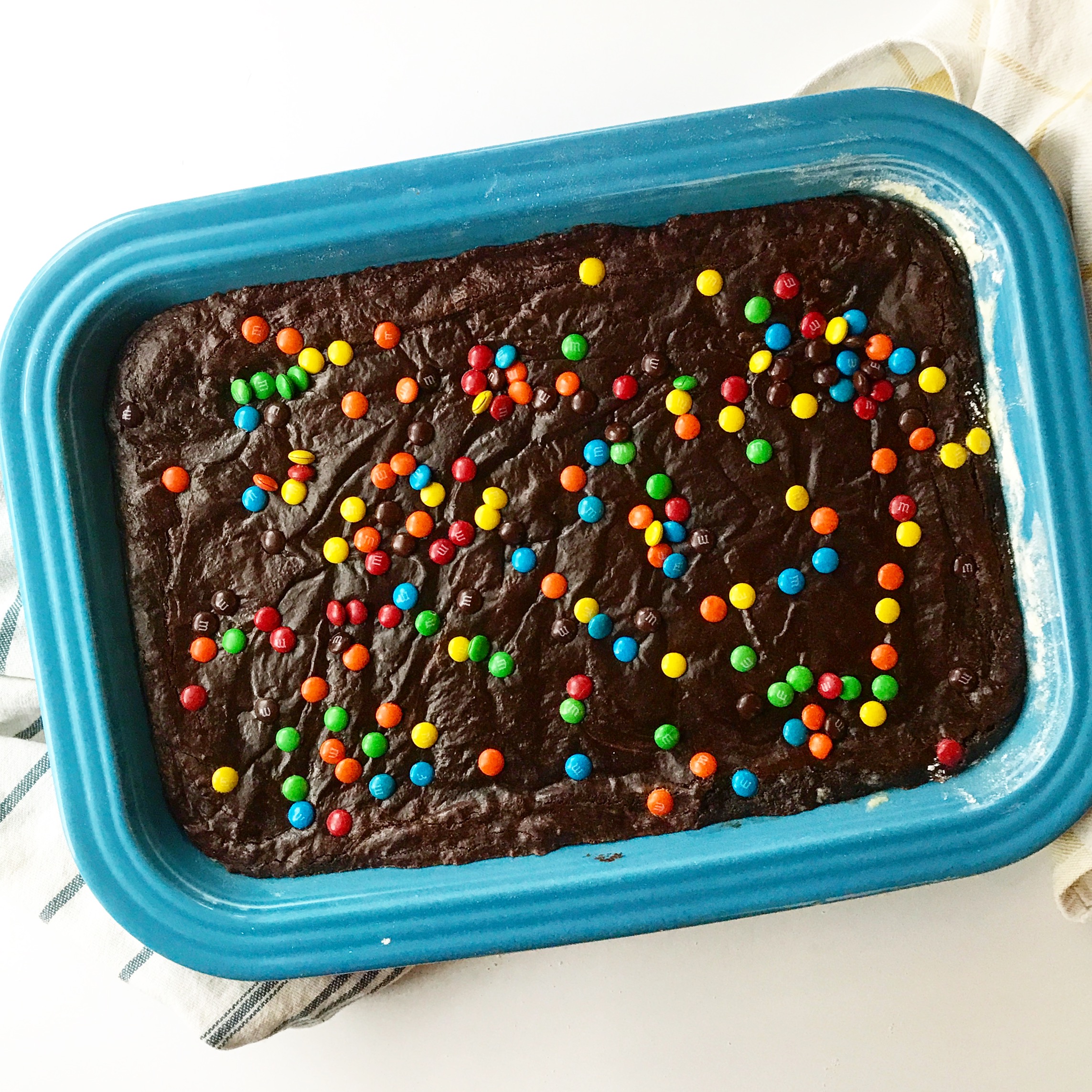 M&Ms Fudge Brownie – We Love Candy