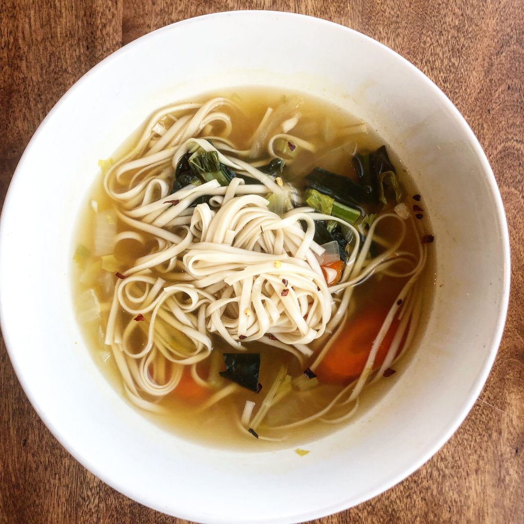 Udon Vegan Vegetable Soup