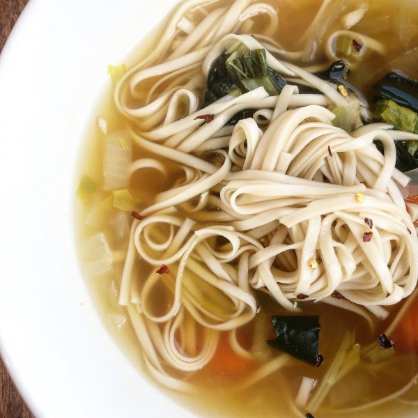 Udon Vegan Vegetable Soup