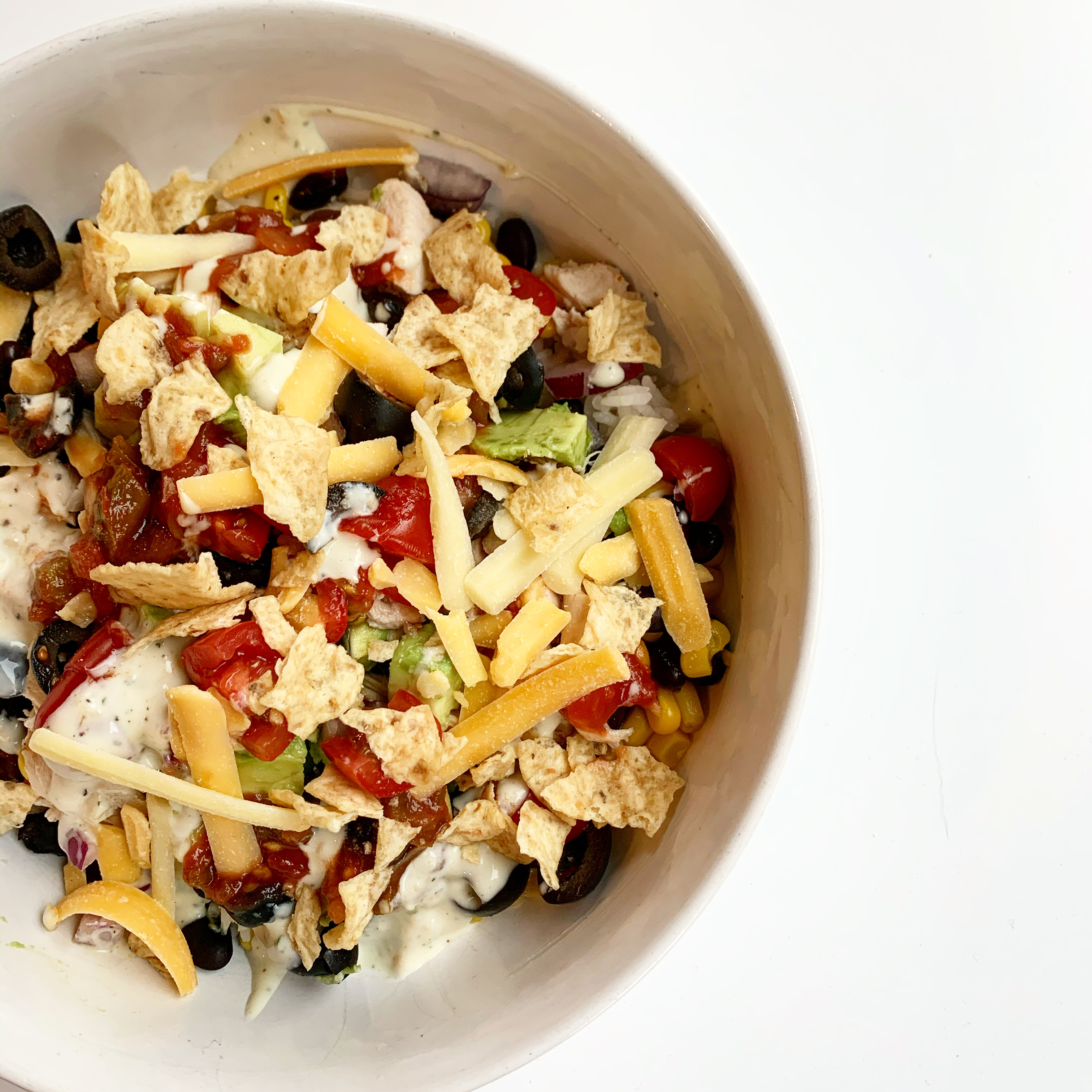 Zesty Chicken Burrito Bowls